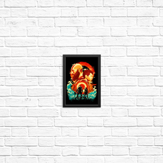 Father and Son - Posters & Prints