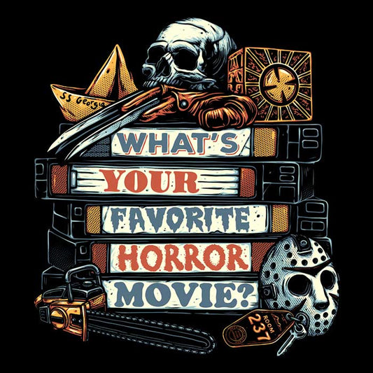 Favorite Horror Movie - Canvas Print