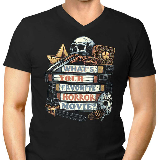 Favorite Horror Movie - Men's V-Neck