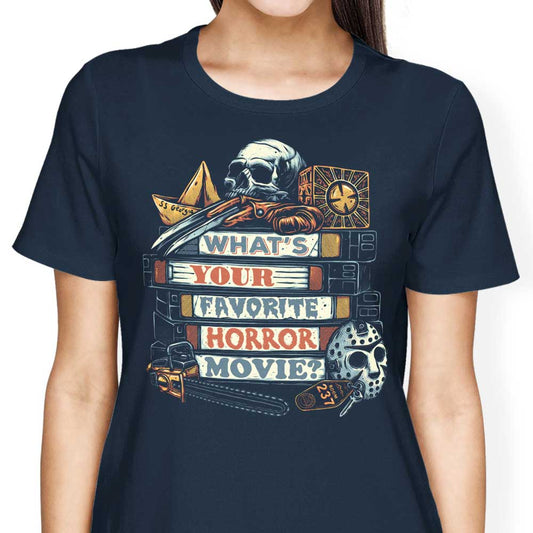 Favorite Horror Movie - Women's Apparel