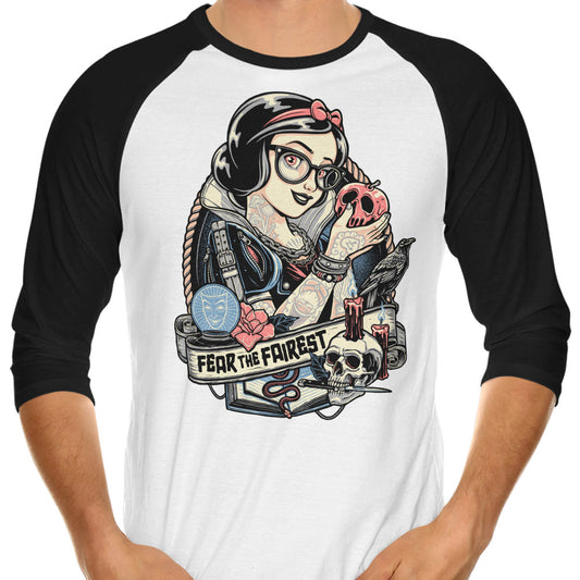 Fear the Fairest - 3/4 Sleeve Raglan T-Shirt