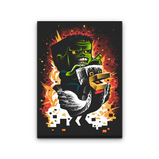 Feathered Fear - Canvas Print