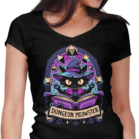 Feline Dungeon Keeper - Women's V-Neck