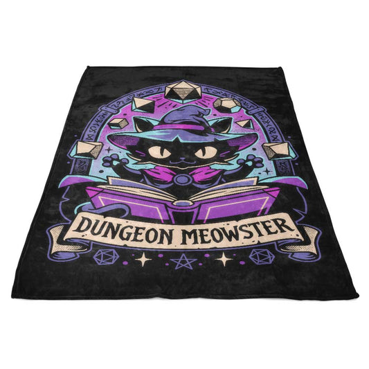 Feline Dungeon Keeper - Fleece Blanket