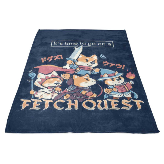 Fetch Quest - Fleece Blanket