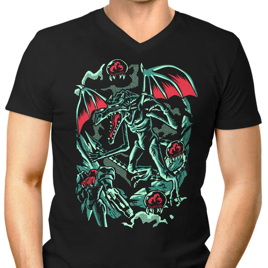 Fierce Fight - Men's V-Neck