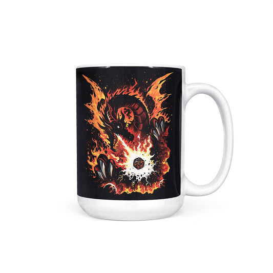 Fiery Red Dragon - Mug