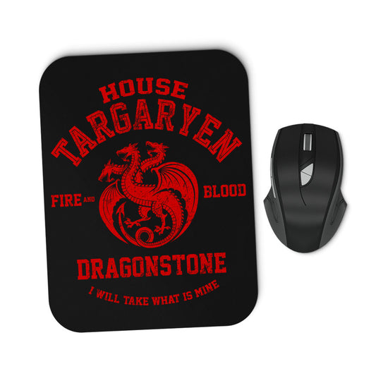 Fire and Blood - Mousepad