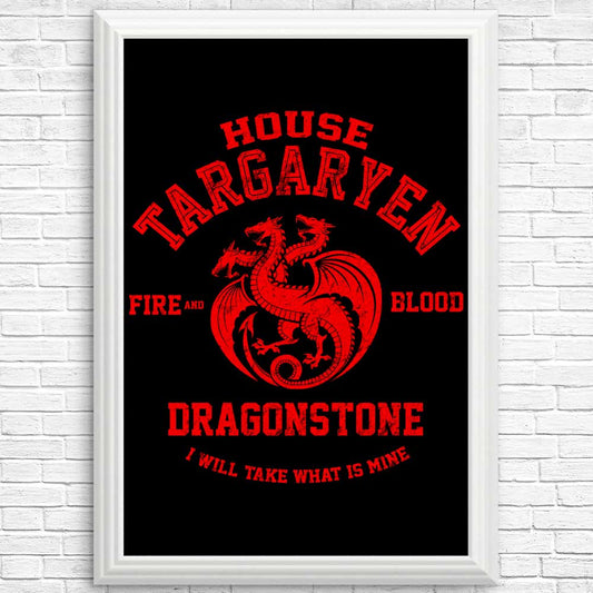 Fire and Blood - Posters & Prints