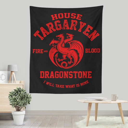 Fire and Blood - Wall Tapestry