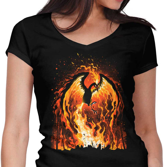 Fire Bird - Women's V-Neck