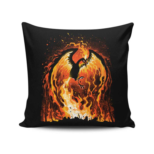 Fire Bird - Throw Pillow