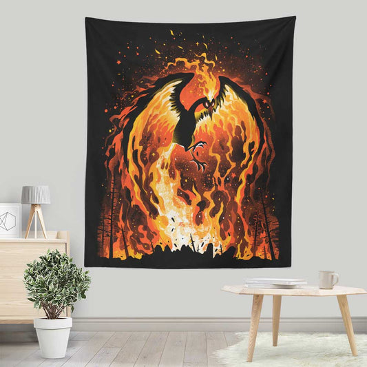 Fire Bird - Wall Tapestry