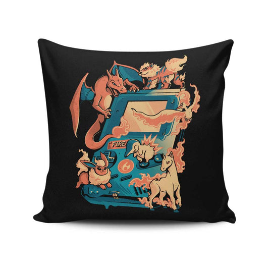 Fire Game - Throw Pillow