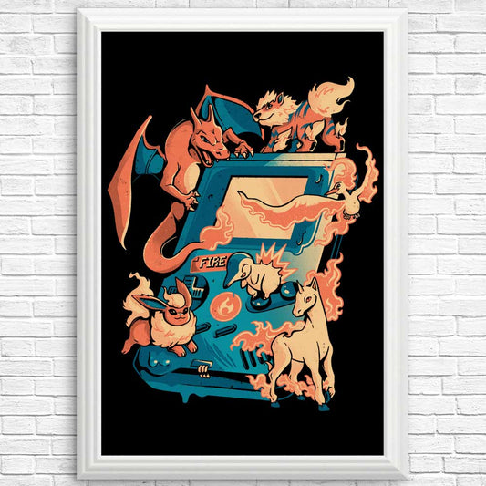 Fire Game - Posters & Prints
