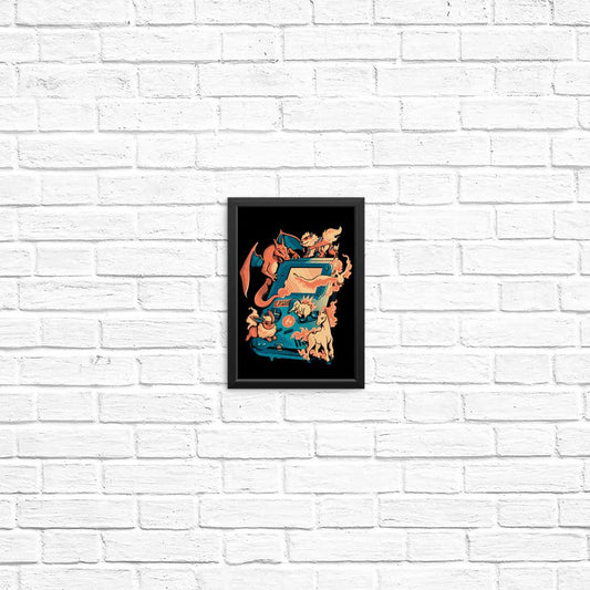 Fire Game - Posters & Prints