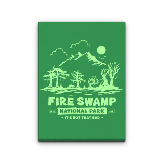 Fire Swamp National Park - Canvas Print