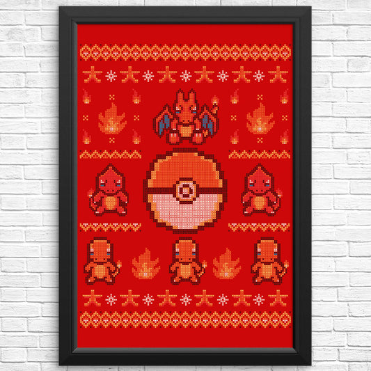 Fire Trainer Sweater - Posters & Prints