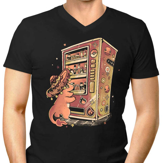 Fire Vending Machine - Men's V-Neck