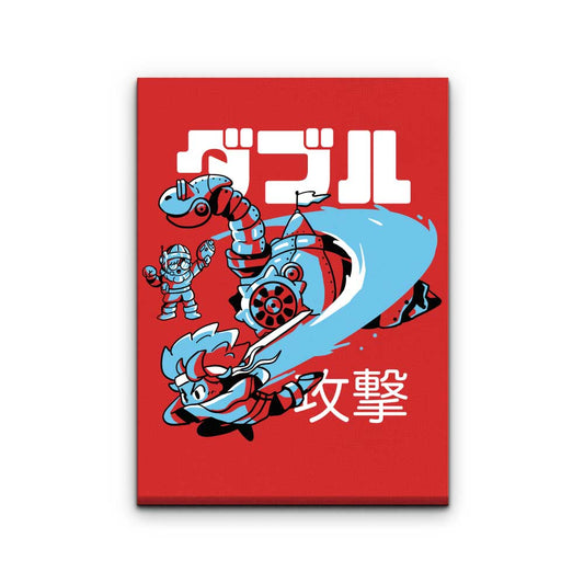 Fire Whirl - Canvas Print