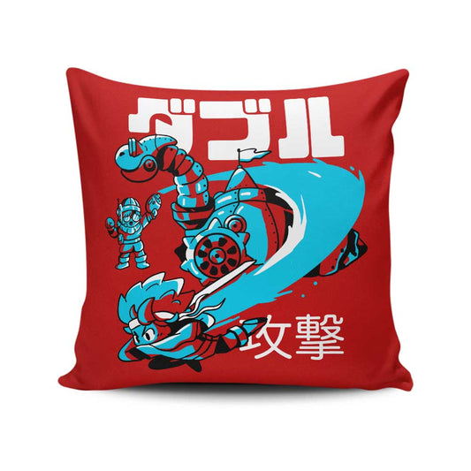 Fire Whirl - Throw Pillow