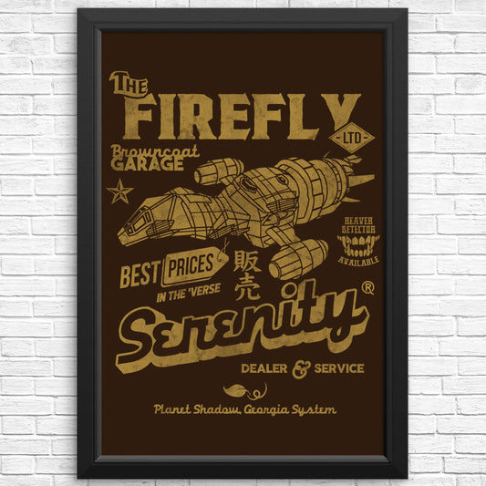 Firefly Garage - Posters & Prints