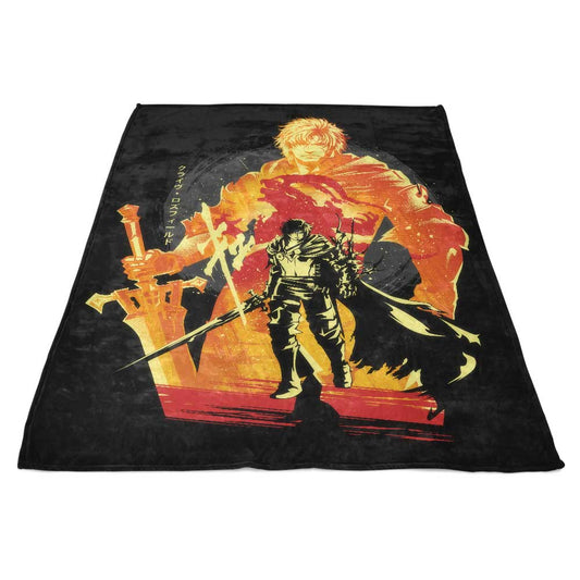 First Shield of Rosaria - Fleece Blanket