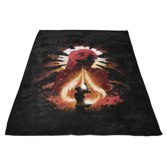 Flamebound - Fleece Blanket