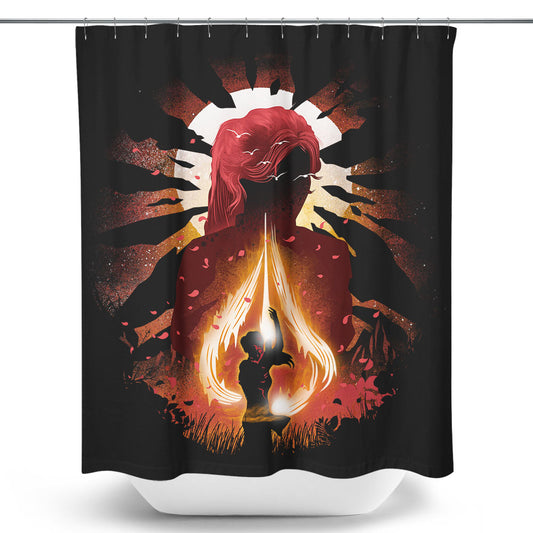 Flamebound - Shower Curtain