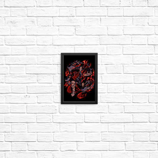 Flames of Cerberus - Posters & Prints