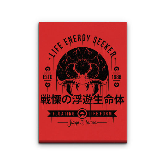 Floating Life Form - Canvas Print