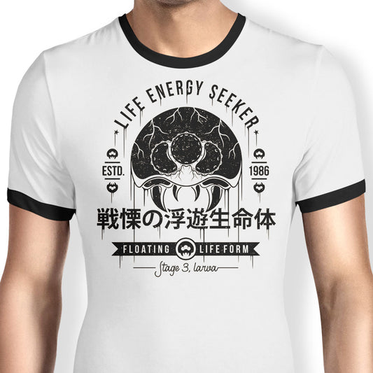 Floating Life Form - Ringer T-Shirt