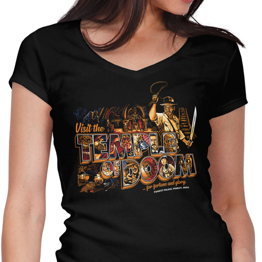 For Fortune and Glory - Women's V-Neck