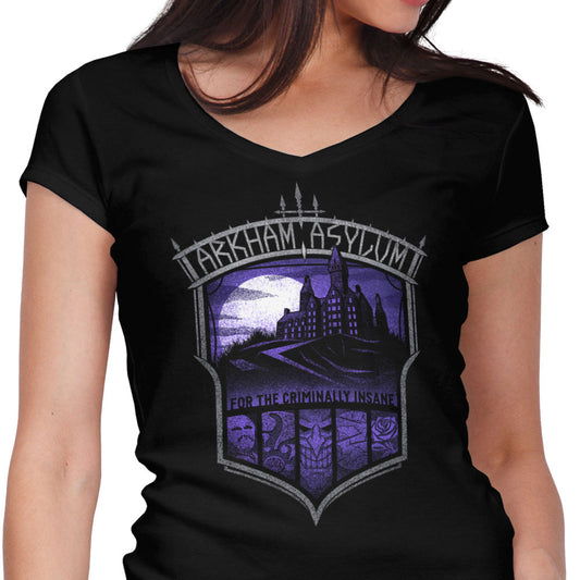 For the Criminally Insane - Women's V-Neck