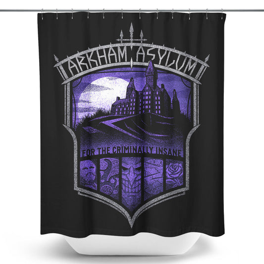 For the Criminally Insane - Shower Curtain