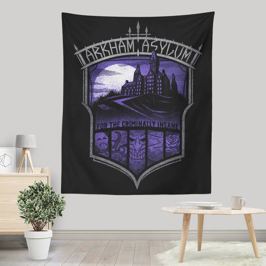 For the Criminally Insane - Wall Tapestry