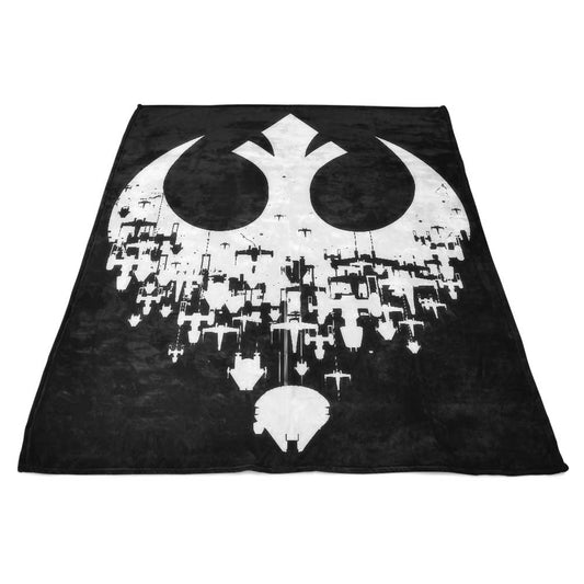 Fractured Rebellion - Fleece Blanket