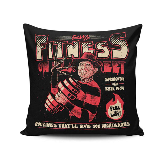 Freddy's Fitness - Throw Pillow