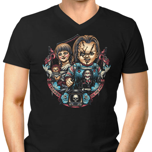 Friends til the End - Men's V-Neck