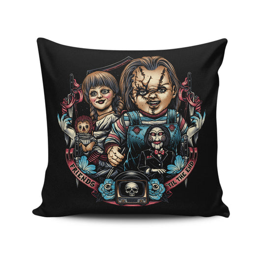 Friends til the End - Throw Pillow