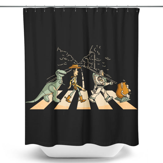 Friendship Road - Shower Curtain
