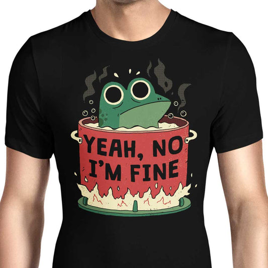 Frog is Fine - Men's Apparel