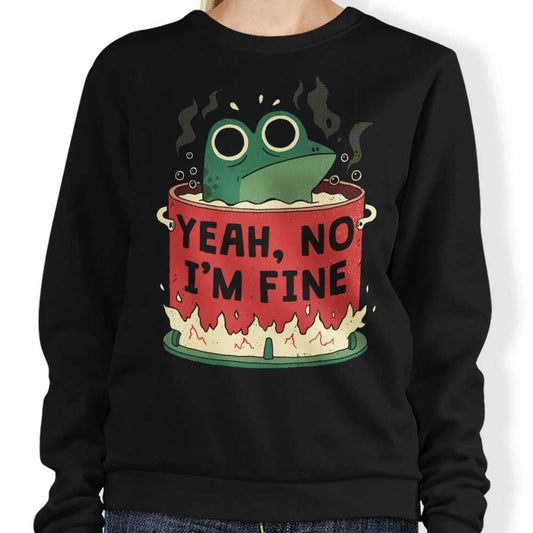 Frog is Fine - Sweatshirt