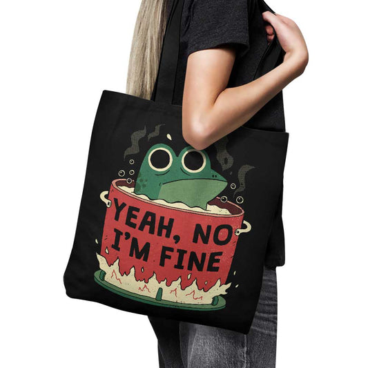 Frog is Fine - Tote Bag