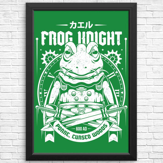 Frog Knight (Alt) - Posters & Prints