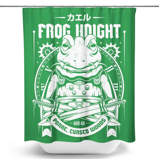 Frog Knight (Alt) - Shower Curtain