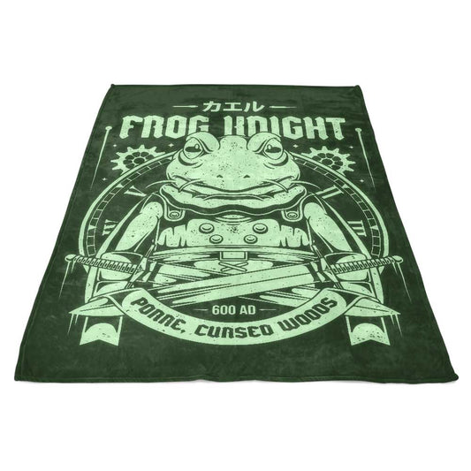 Frog Knight - Fleece Blanket