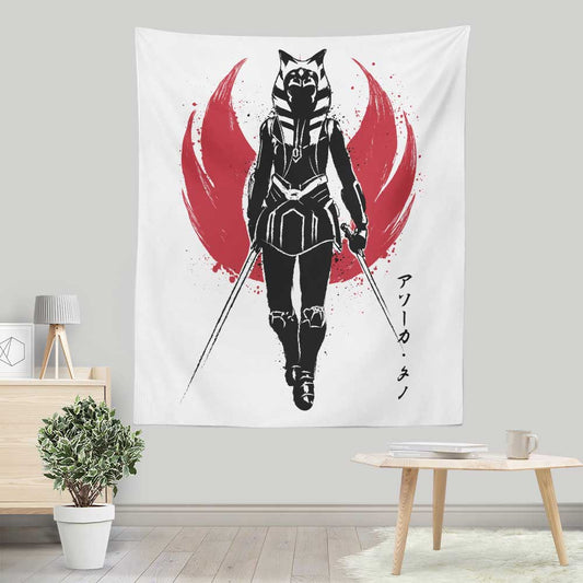 Fulcrum Sumi-e - Wall Tapestry