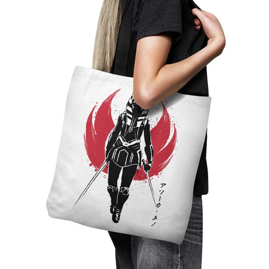 Fulcrum Sumi-e - Tote Bag