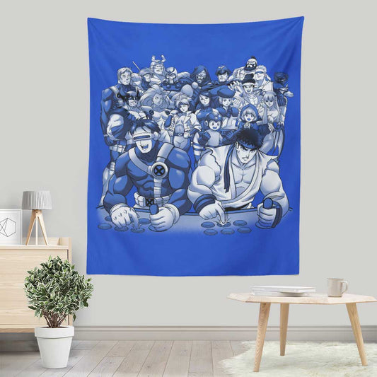 Fun With Old Friends - Wall Tapestry